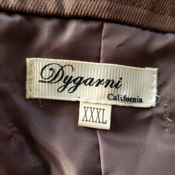 MED. BROWN ☆ CROPPED ☆ ZIP FRONT JACKET ☆ 1X ☆ NWOT - Picture 10 of 12